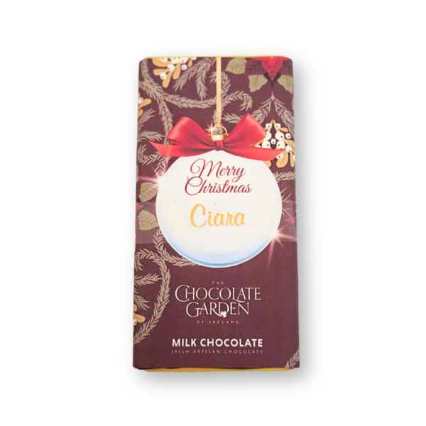 Christmas Personalised Bar 75g - Image 2