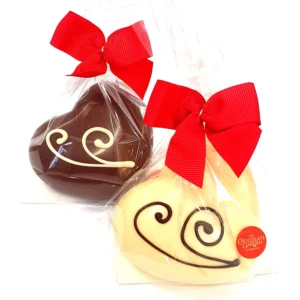 Handmade Milk Chocolate Hollow Heart 100g