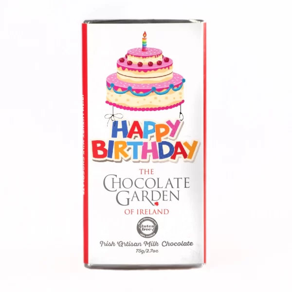 Happy Birthday Milk Chocolate Bar 75g