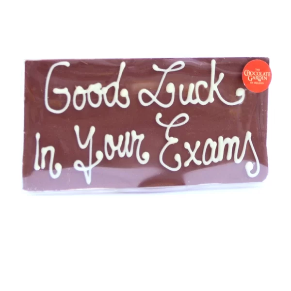 Milk Chocolate Good Luck in your Exams Bar 100g