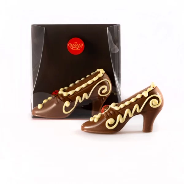 Milk Chocolate Shoe in Satchel