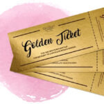 Golden Ticket for Chocolate Mould Making