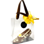 Chocolate Shoe in Satchel