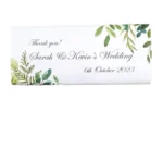 35g Personalised Wedding Chocolate Bars