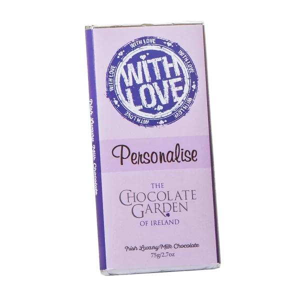 With Love Personalised 75g Bar