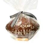 1kg Chocolate Rugby Ball - Personalised