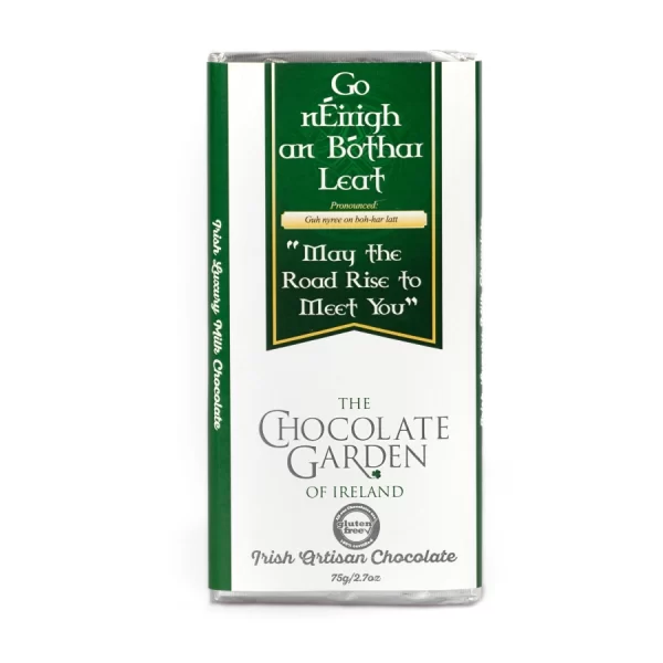 Traditional Irish Good Luck Milk Chocolate Bar