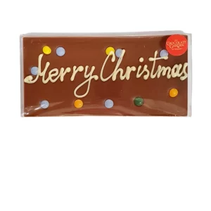 Merry Christmas Milk Chocolate Bar