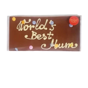 Worlds Best Mum Milk Chocolate Bar