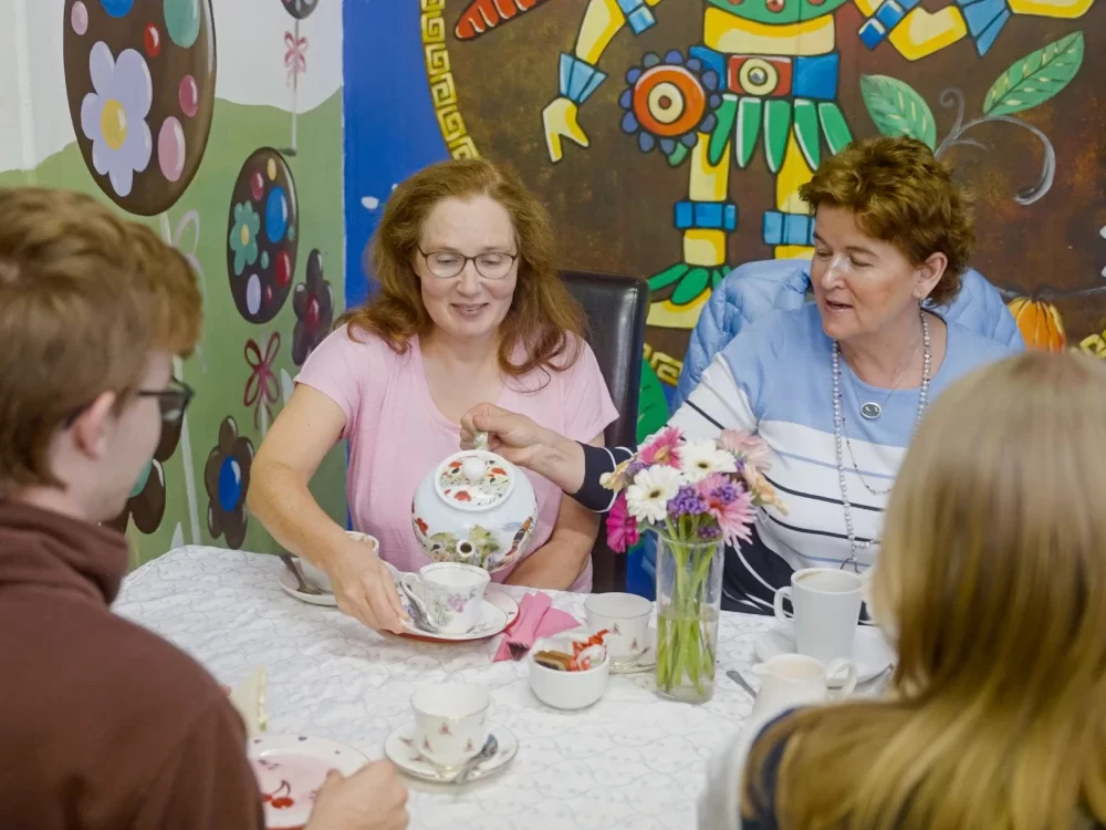 Group enjoying Afternoon Tea